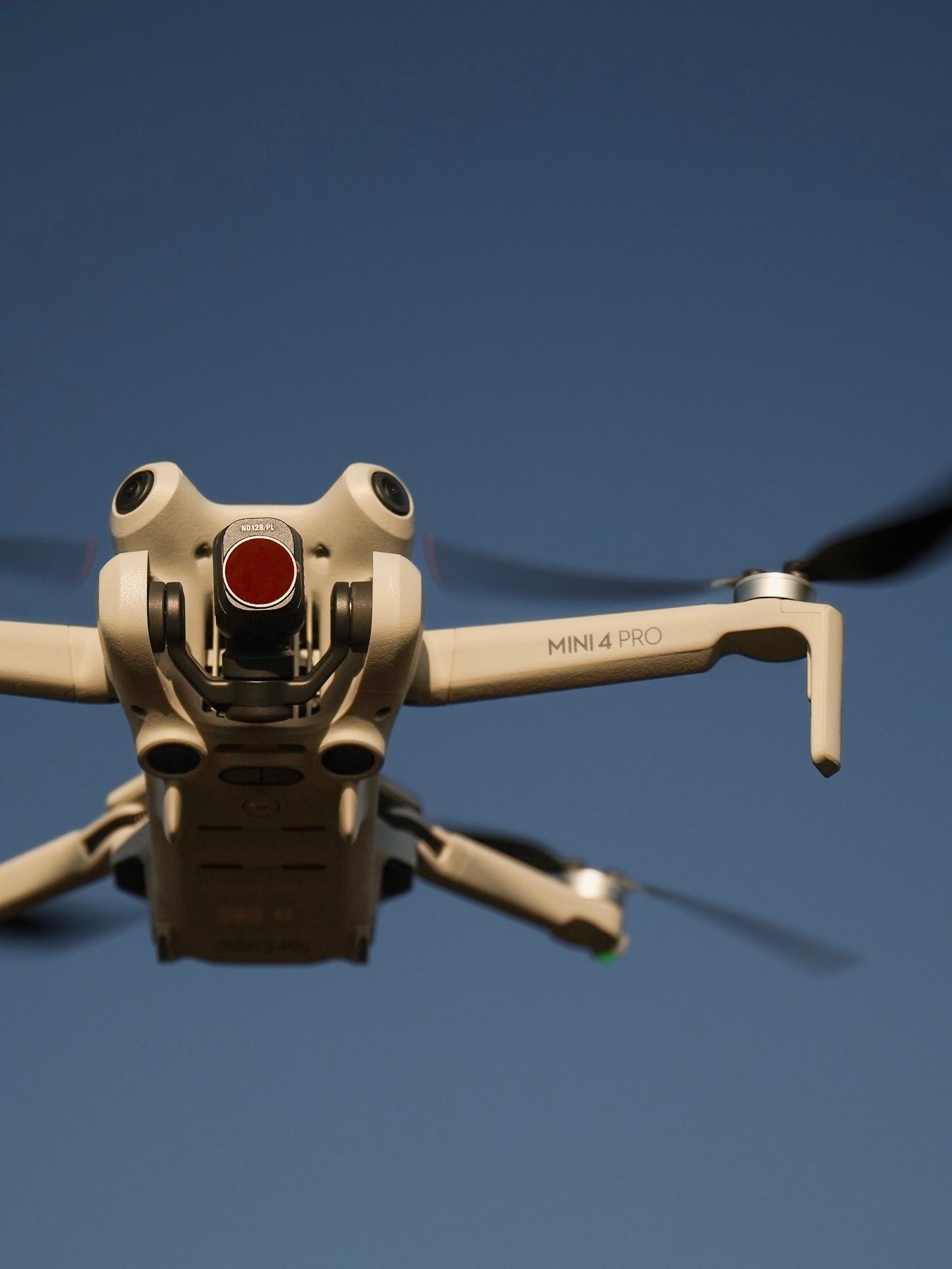 Eyes of Chelsea Photography of the DJI Mini 4 Pro in action with Polar Pro filter