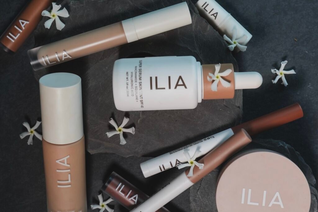 A photo of Ilia's clean beauty products for a clean beauty brands blog