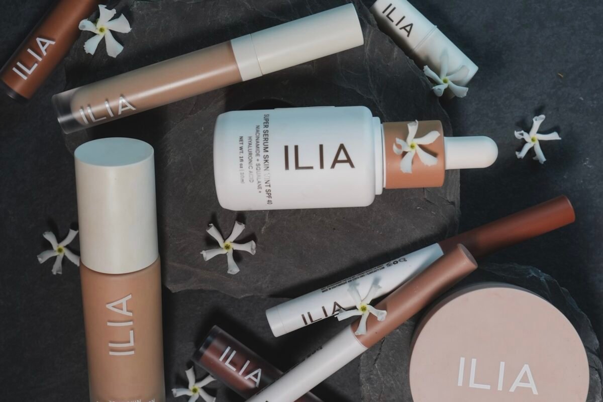 A photo of Ilia's clean beauty products for a clean beauty brands blog
