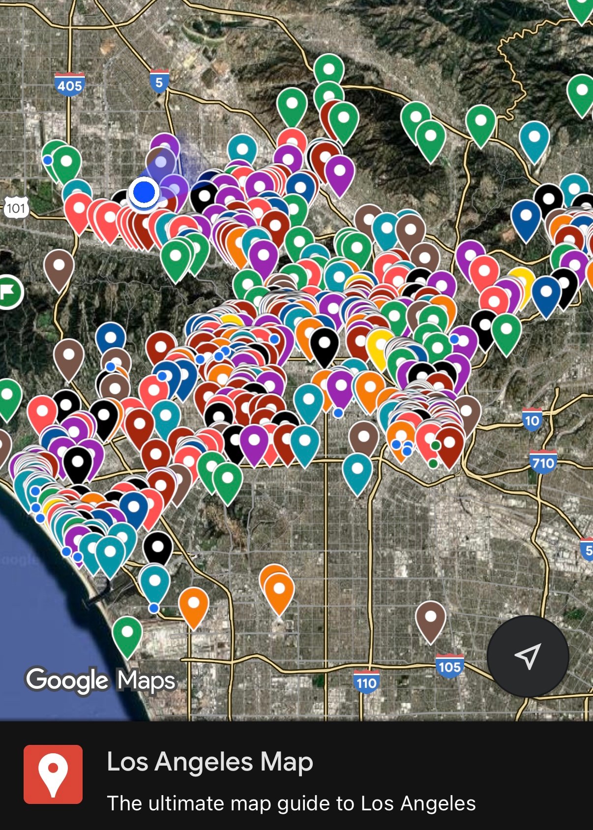 Los Angeles Travel Guide + Pre-Pinned Google Map - Image 4